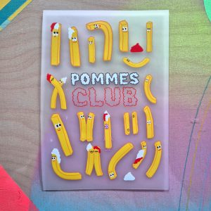 Pommes Club Bügelbilder Set DIN A6